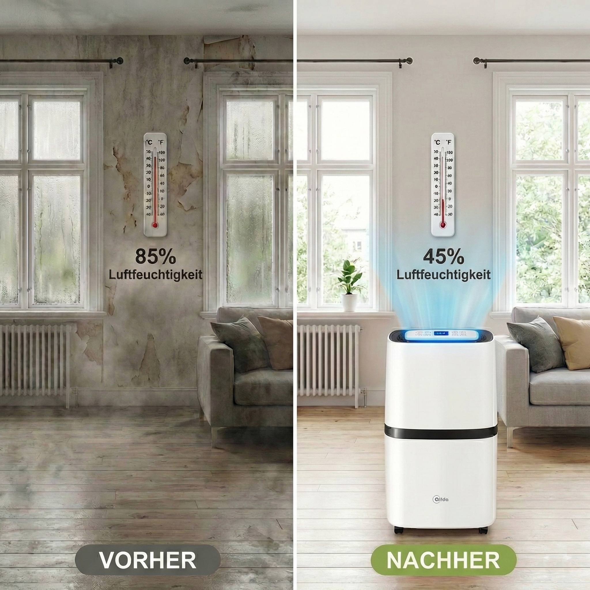 Schimmelprävention Vergleich