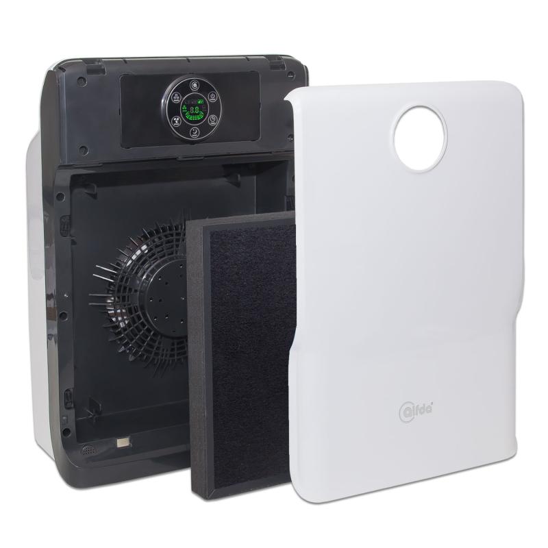 ALR160 mit alfdaAntiSMOKE Filter und Aufbau
