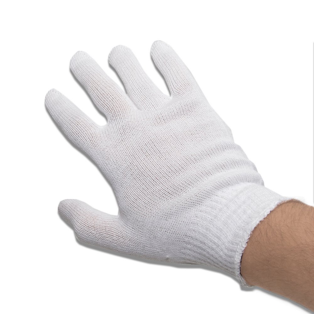 12 Paar Baumwollhandschuhe Weiß Handschuhe Baumwolle Textilhandschuhe Neu Lot 