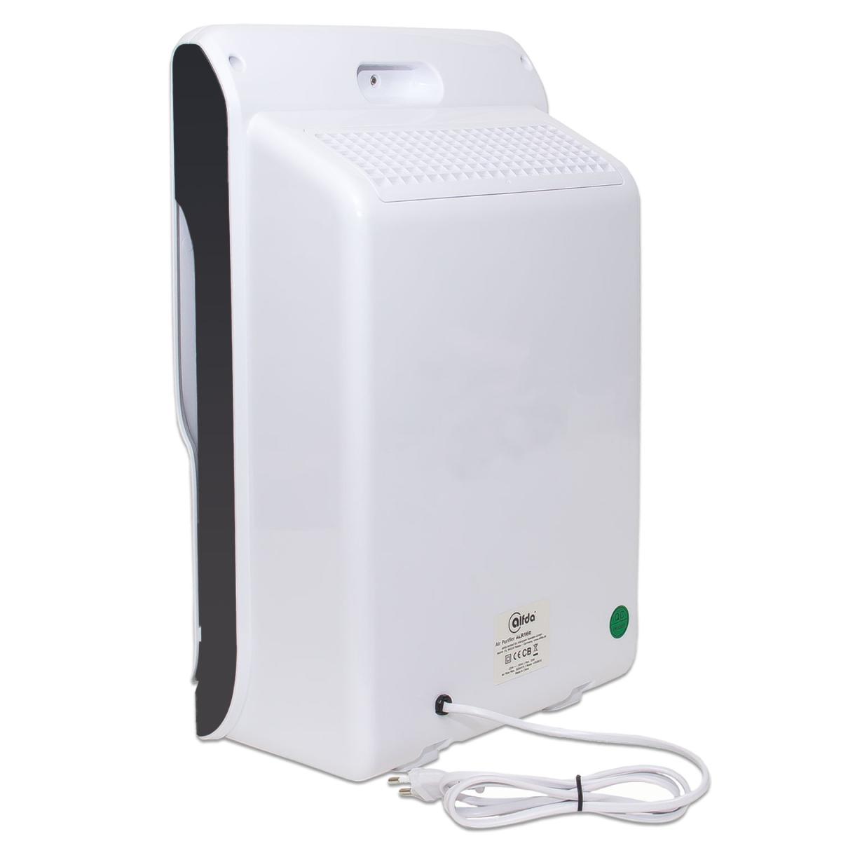 ALR160 mit alfdaAntiSMOKE Filter Rückansicht
