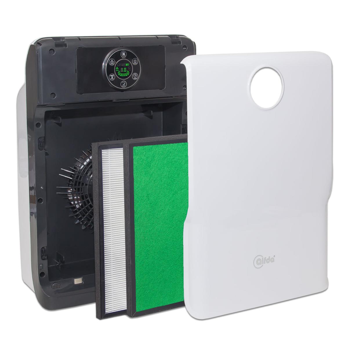ALR160 mit alfdaTrueHEPA Filter und Aufbau