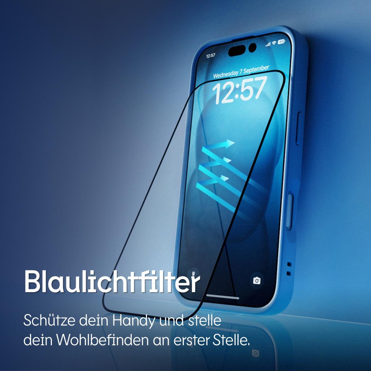 RhinoShield - 3D Impact Screen Protector 2.0 für iPhone 15 &16 Serie